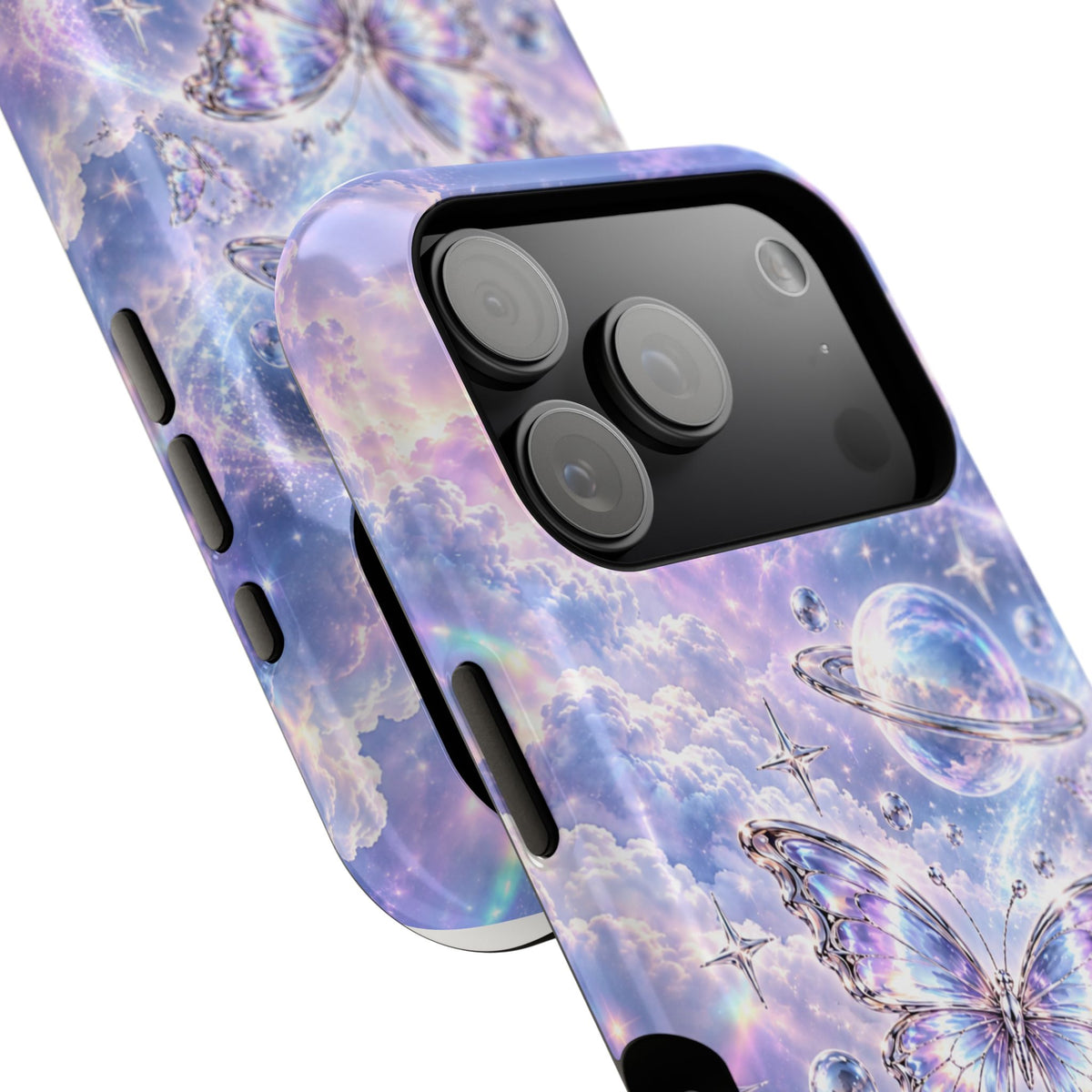 Butterfly Heart Impact-Resistant Phone Case
