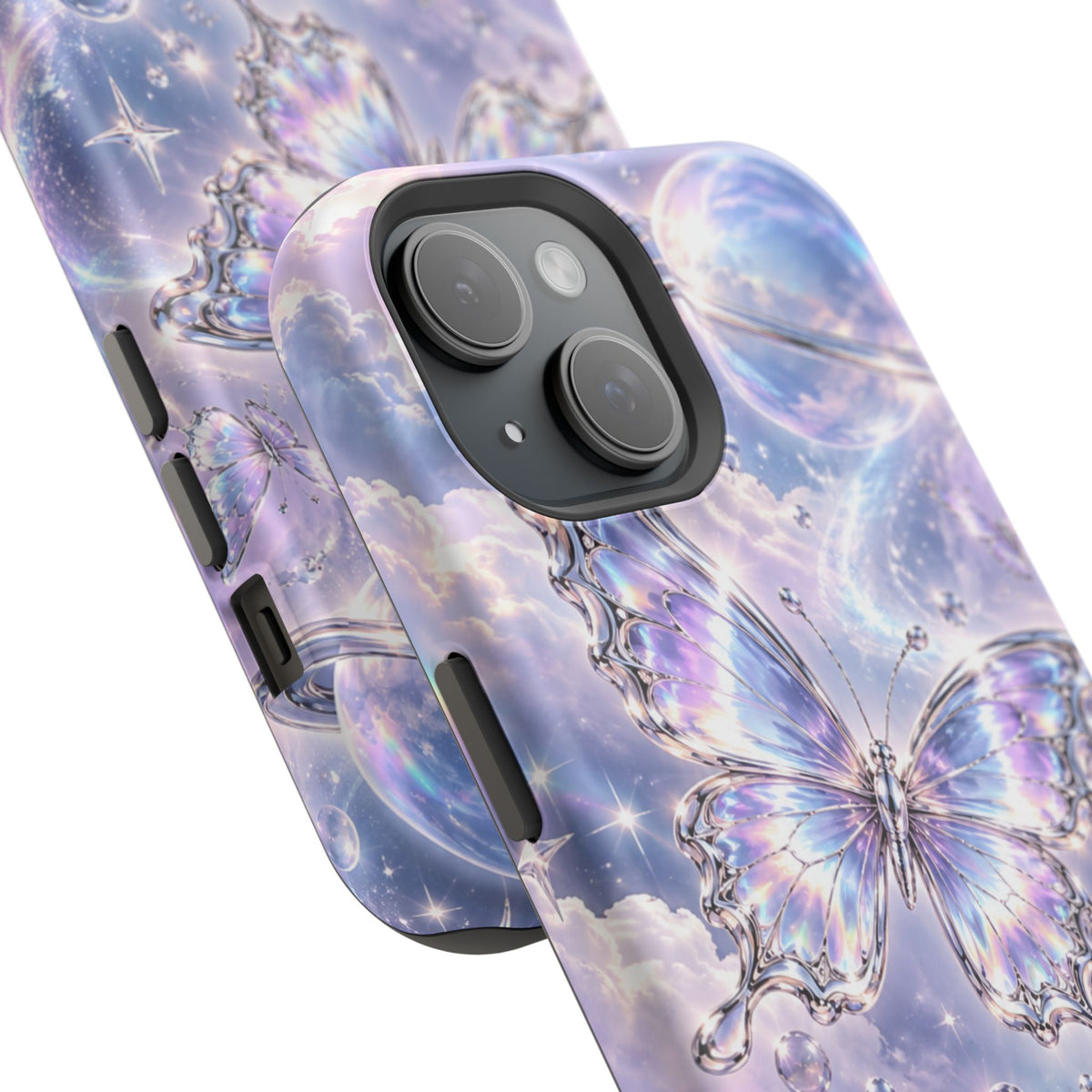 Butterfly Heart Impact-Resistant Phone Case