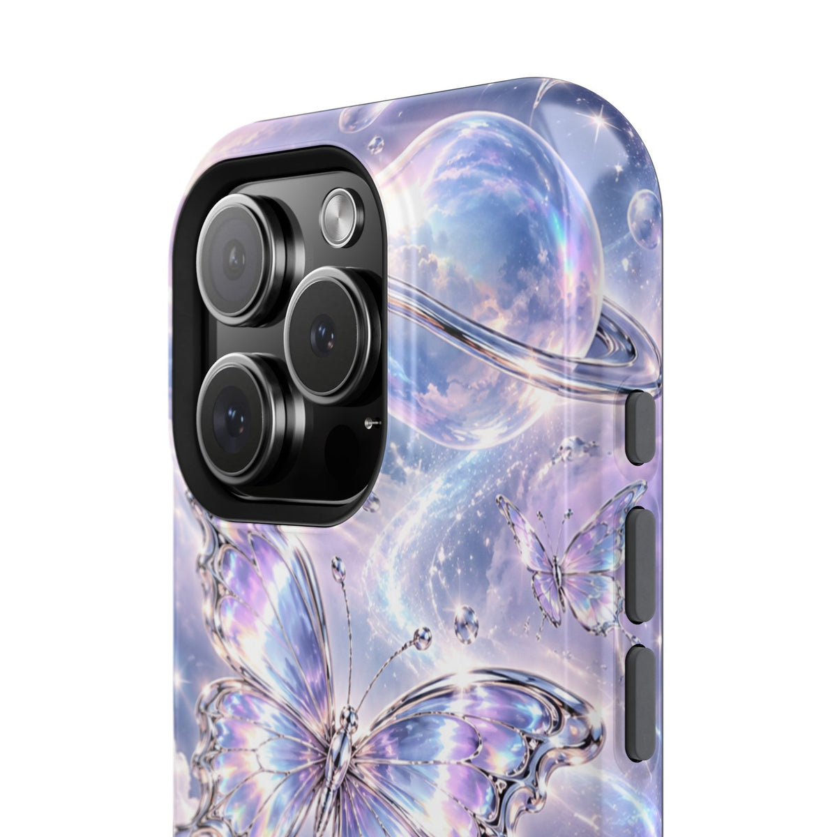 Butterfly Heart Impact-Resistant Phone Case