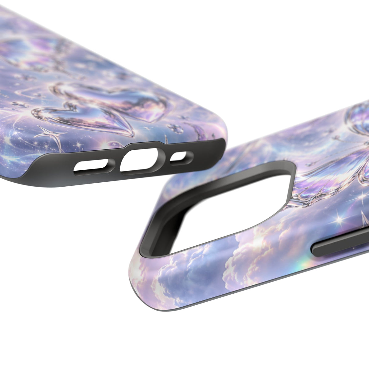 Butterfly Heart Impact-Resistant Phone Case