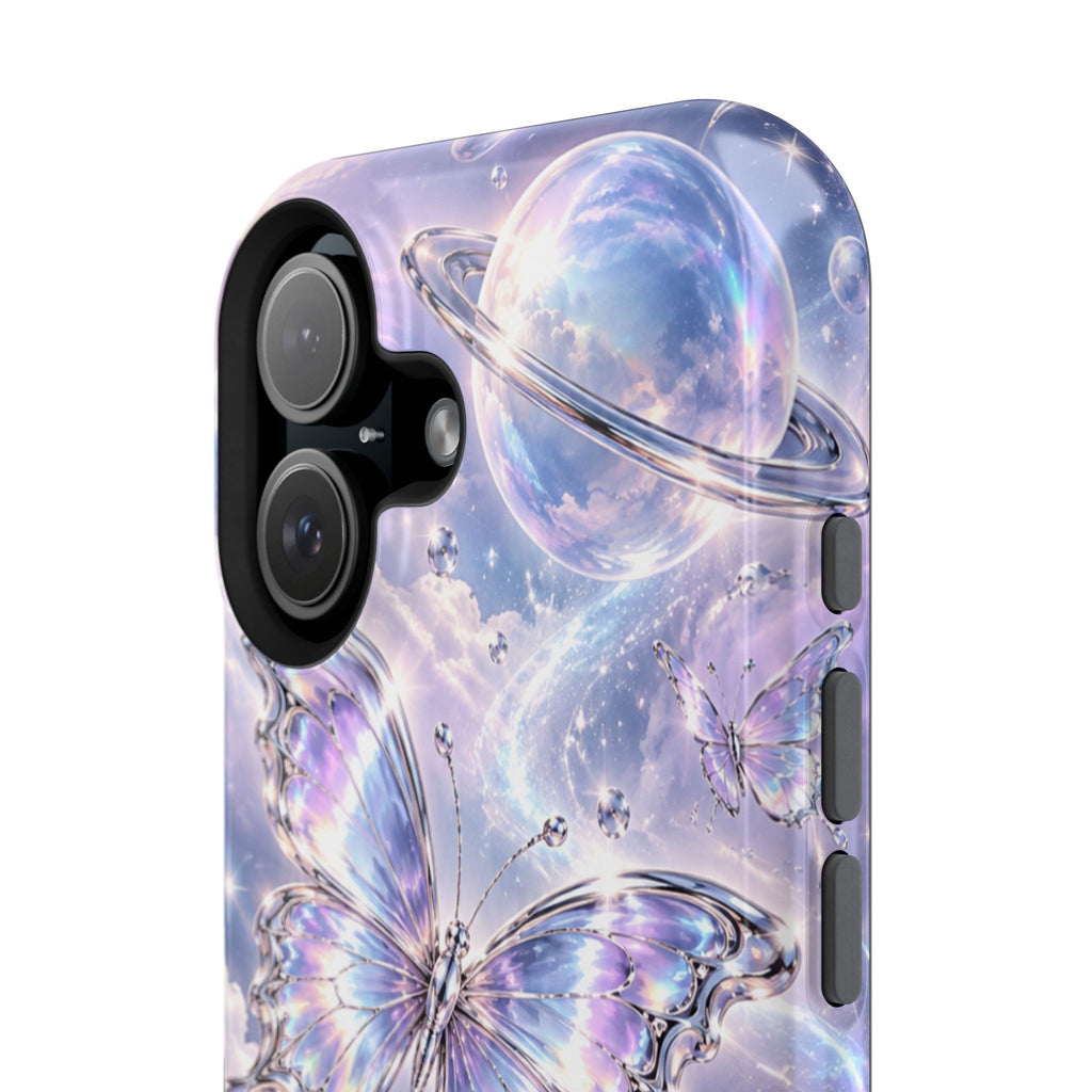 Butterfly Heart Impact-Resistant Phone Case