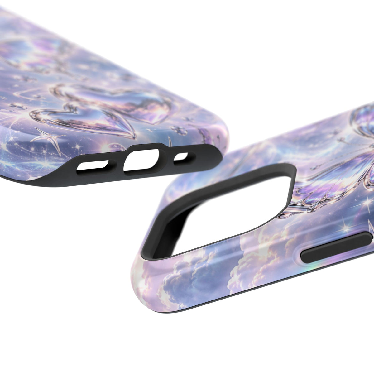 Butterfly Heart Impact-Resistant Phone Case
