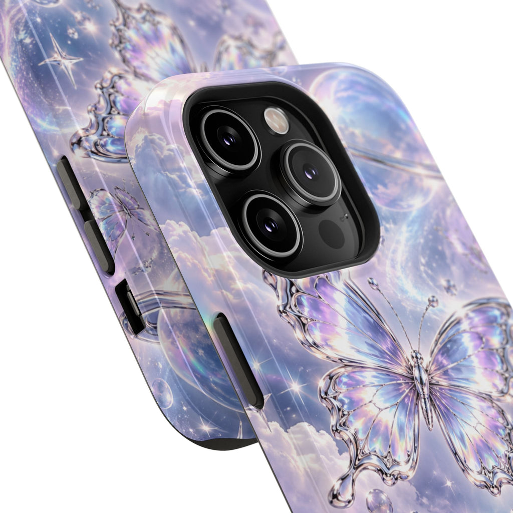 Butterfly Heart Impact-Resistant Phone Case
